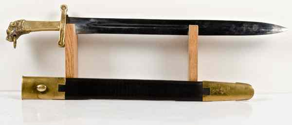 Appraisal: British Regimental Musician or Artillery Sword wit This is a