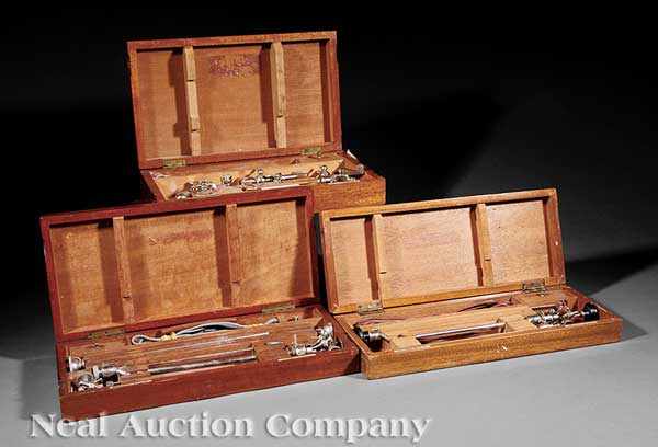 Appraisal: A Group of Antique English Medical Instruments c by the