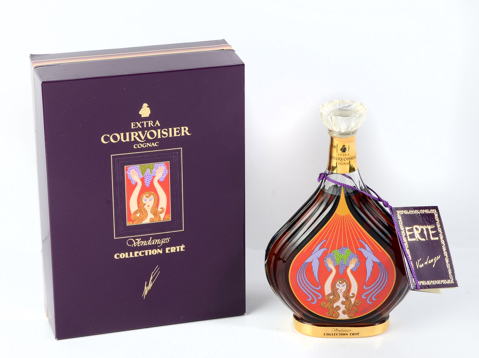 Appraisal: ERTE ''VENDANGES'' COURVOISIER NO Romain 'Erte' de Tirtoff ''Vendanges'' Courvoisier