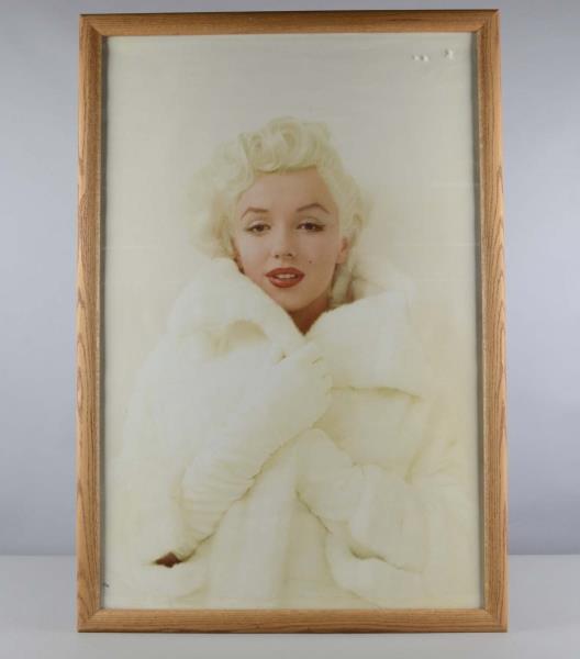 Appraisal: Marilyn Monroe Color Photo In Frame Image features Marilyn wearing