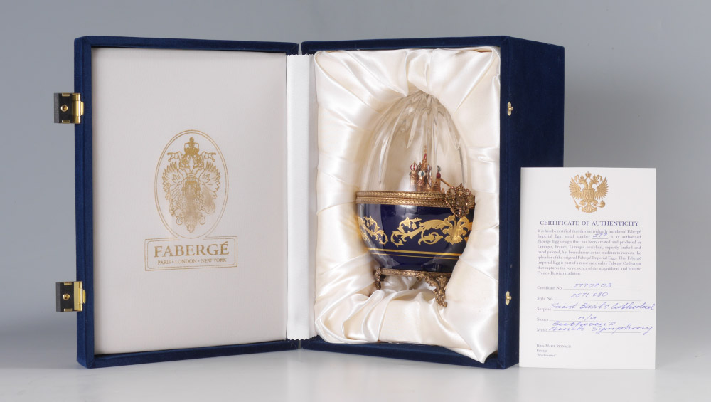 Appraisal: FABERGE ST BASIL'S CATHEDRAL MUSICAL EGG The Faberge Imperial St