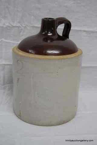 Appraisal: Antique Crock Pottery Gal Whiskey JugFrom the early 's is