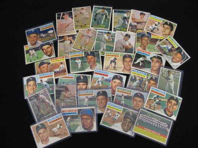 Appraisal: 's Baseball Cards Chicago White Sox Topps set has of