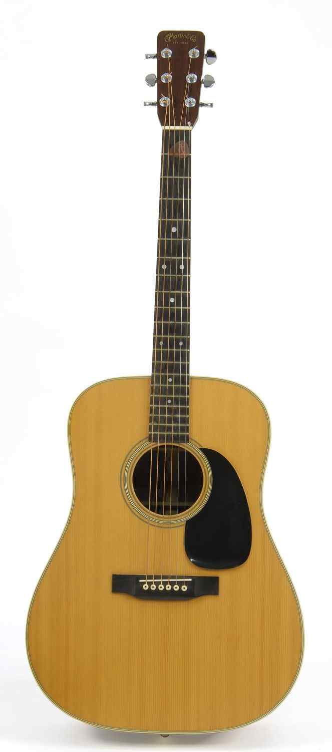 Appraisal: MARTIN D- ACOUSTIC GUITARBrazilian rosewood body Original hard-shell case Near-mint