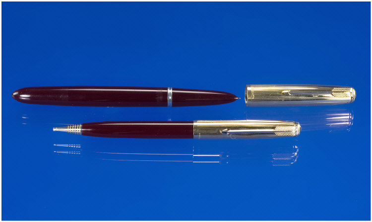 Appraisal: Parker A Parker pen and pencil set Custom Aero fine