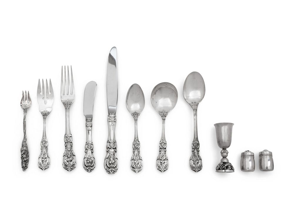 Appraisal: A Reed Barton Francis I Flatware Service A Reed Barton