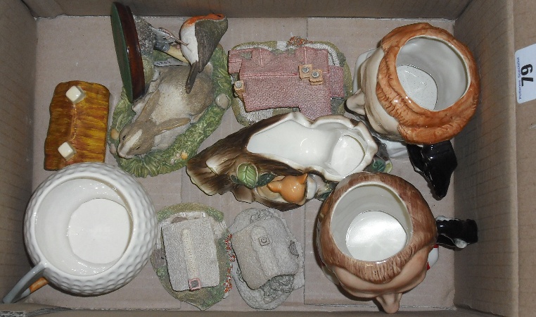 Appraisal: A collection of various pottery to include Wood Sons Character