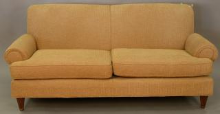 Appraisal: Hickory House upholstered sofa lg in Hickory House upholstered sofa