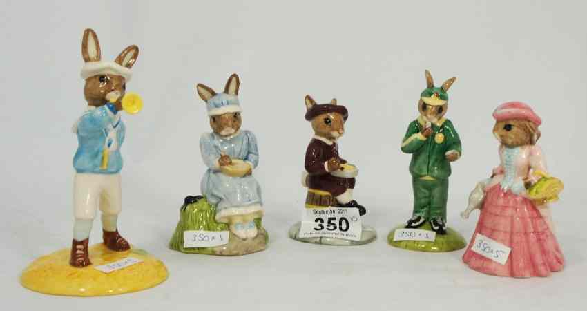 Appraisal: Royal Doulton Bunnykins Figures Mary Mary DB Little Miss Muffet