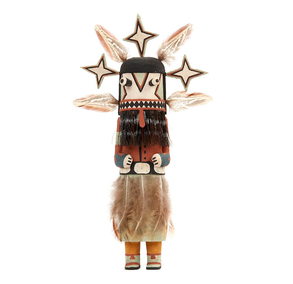 Appraisal: Hopi Star Kachina Sohu Kachina Raynard Lalo Hopi Star Kachina