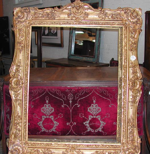 Appraisal: Good Pair of French Carved Giltwood Picture Frames in the