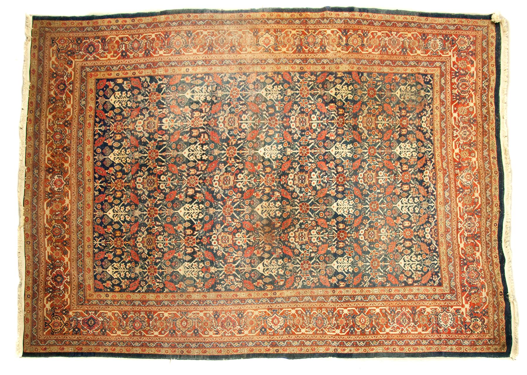 Appraisal: ORIENTAL RUG First half- th century Room size with floral