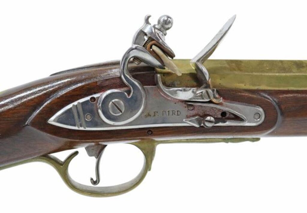 Appraisal: Short barrel flintlock estimated to be mm about caliber flaring