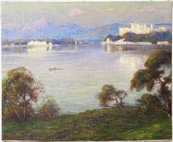 Appraisal: Eliot Candee Clark New York Virginia - EUROPEAN SCENE oil