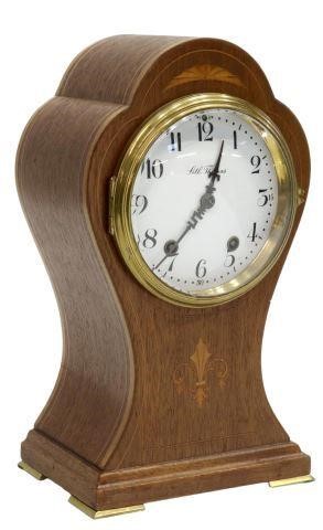 Appraisal: American Seth Thomas Florence mantel clock early th c mahogany