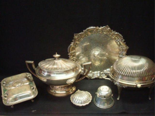 Appraisal: Silver Plate Lot of Assorted From a New Rochelle estate