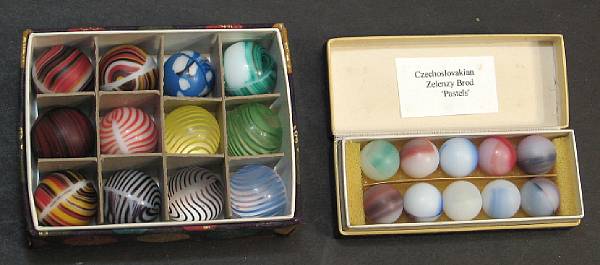 Appraisal: Czech Bullet molds Desirable Czech colorful modes measuring accompanied by