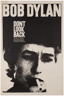 Appraisal: Don't Look Back Leacock-Pennebaker One sheet x Scarce first-release poster