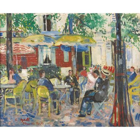 Appraisal: Francois Gall French - Place du Tertre Estimate -