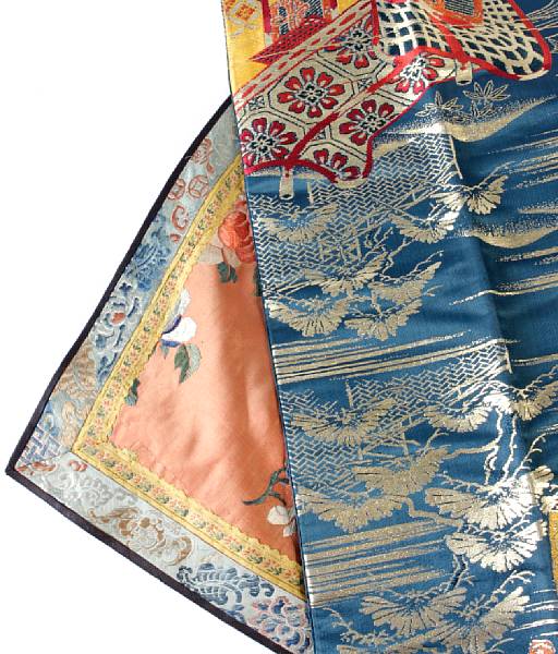 Appraisal: Property of various owners including a Chinese embroidered silk lady's