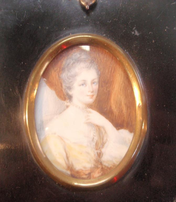 Appraisal: Violet Marshal th thC Portrait miniature of The Honourable Mrs