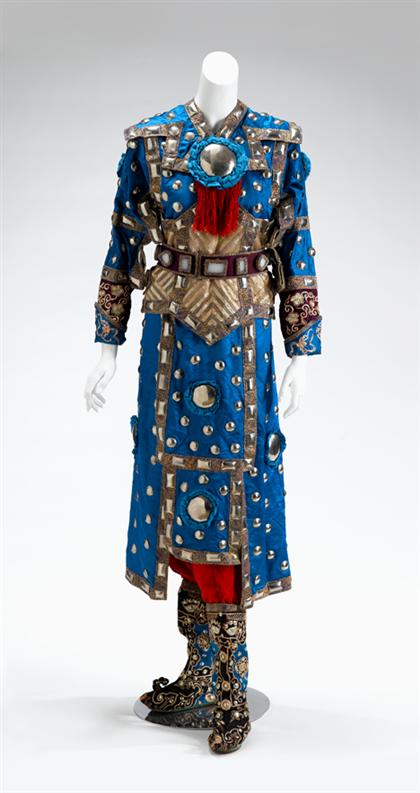 Appraisal: Rare and unusual Chinese theatrical costume early th century Hand