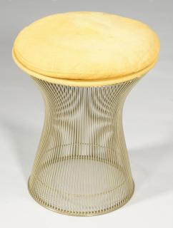 Appraisal: Warren Platner Knoll Stool labeled Warren Platner for Knoll wire