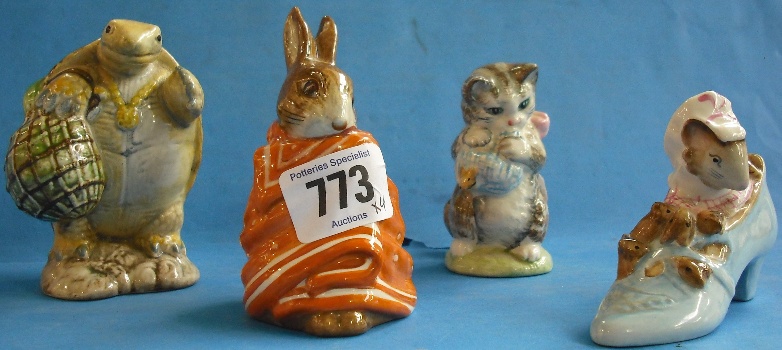 Appraisal: Beswick Beatrix Potter figures Mr Alderman Ptolemy The Old Woman