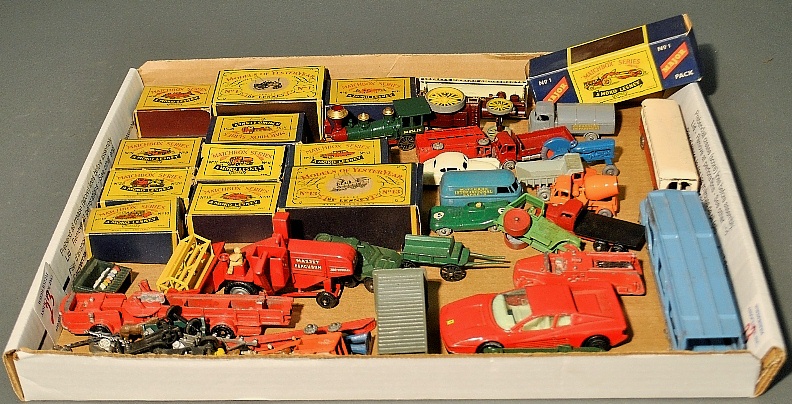 Appraisal: - Group of Lesney Matchbox toys in original boxes models