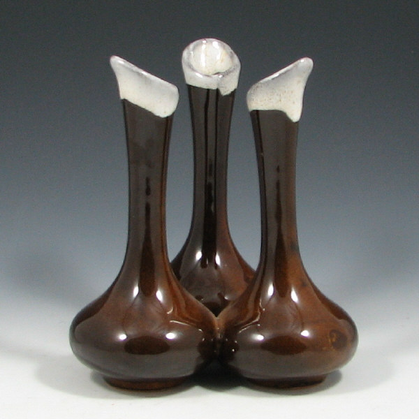 Appraisal: Van Briggle Anna Triple Bud Vase - Mint Anna Van