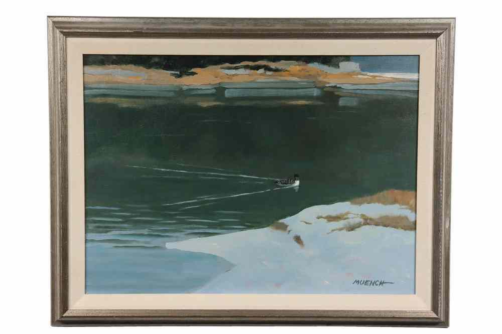 Appraisal: OOC - 'Loon' by John Davie Meunch ME - signed