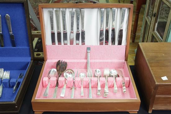 Appraisal: SET OF INTERNATIONAL STERLING SILVER FLATWARE In the Continental pattern