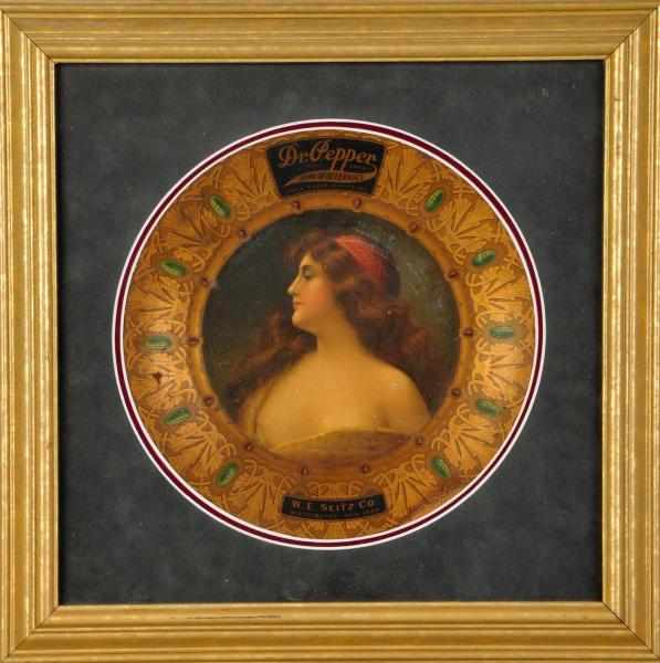 Appraisal: Dr Pepper Vienna Art Plate Circa to Nicely framed under