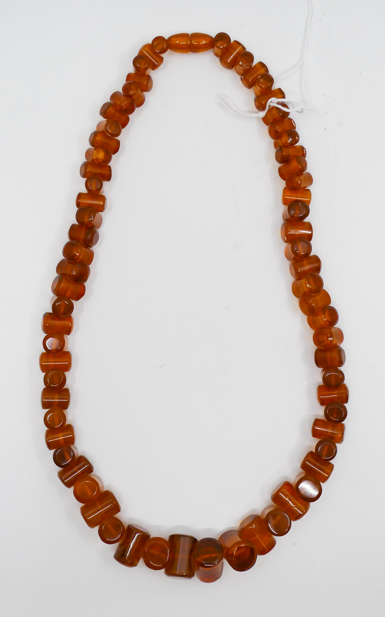 Appraisal: Vintage Butterscotch Amber Bead Necklace '' - Grams