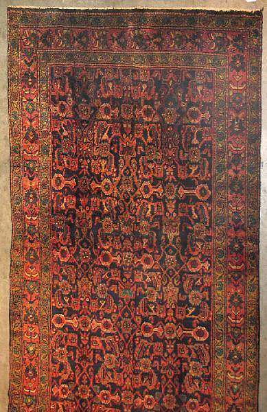 Appraisal: A Nanaj rug size approximately ft in x ft in