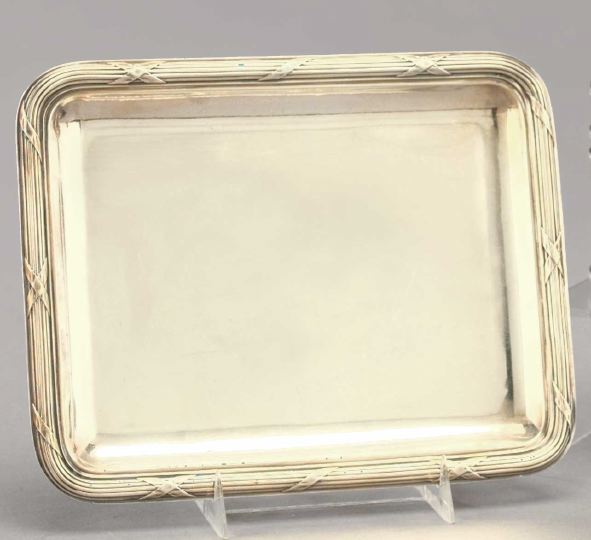 Appraisal: Risler and Carre Paris Sterling Silver Salver first quarter th