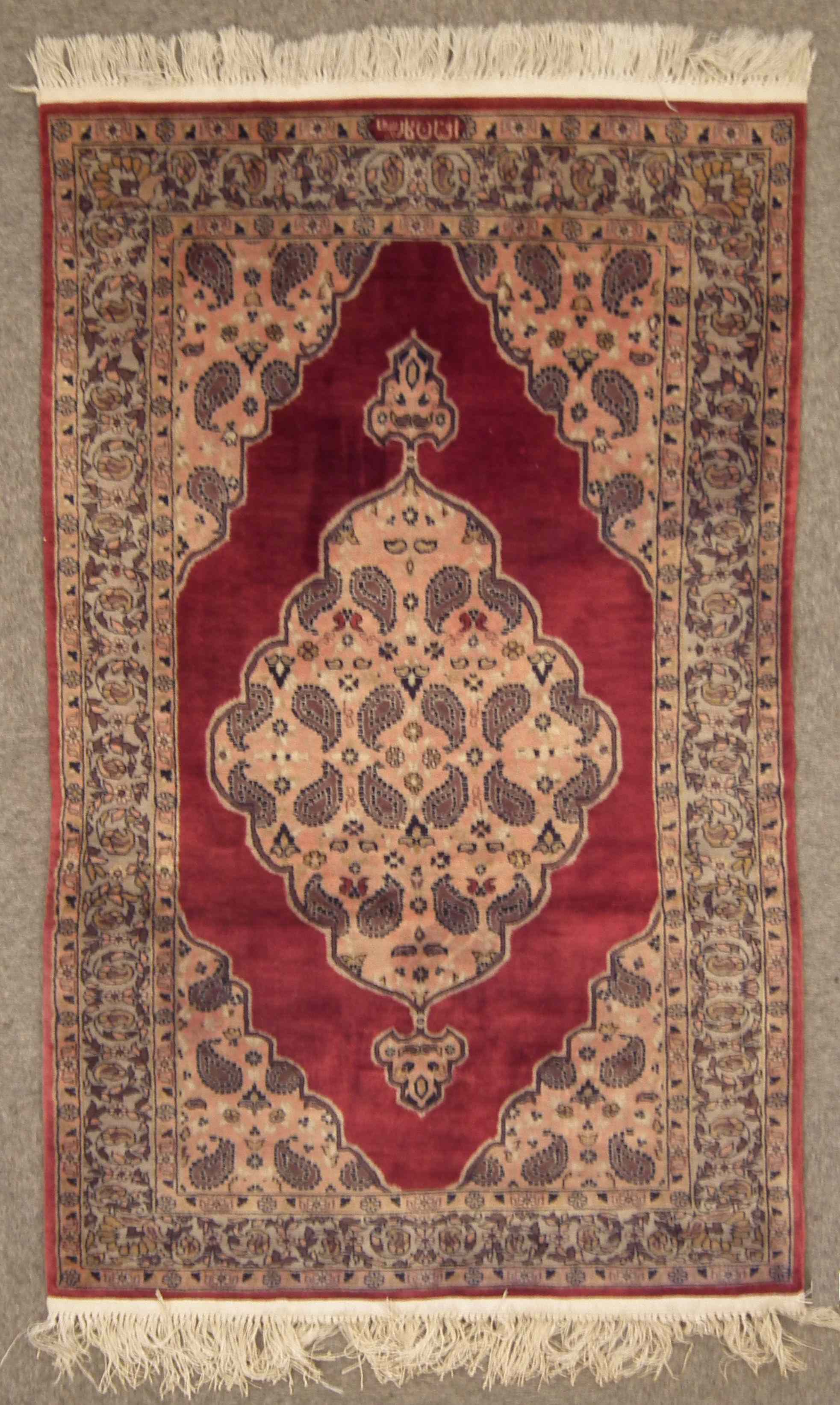 Appraisal: A modern Pakistani rug of Persian design woven in muted