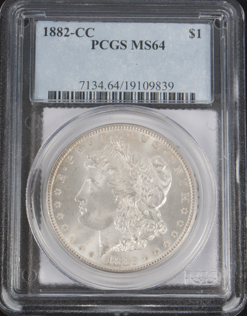 Appraisal: United States Morgan type silver dollar -CC MS- in PCGS