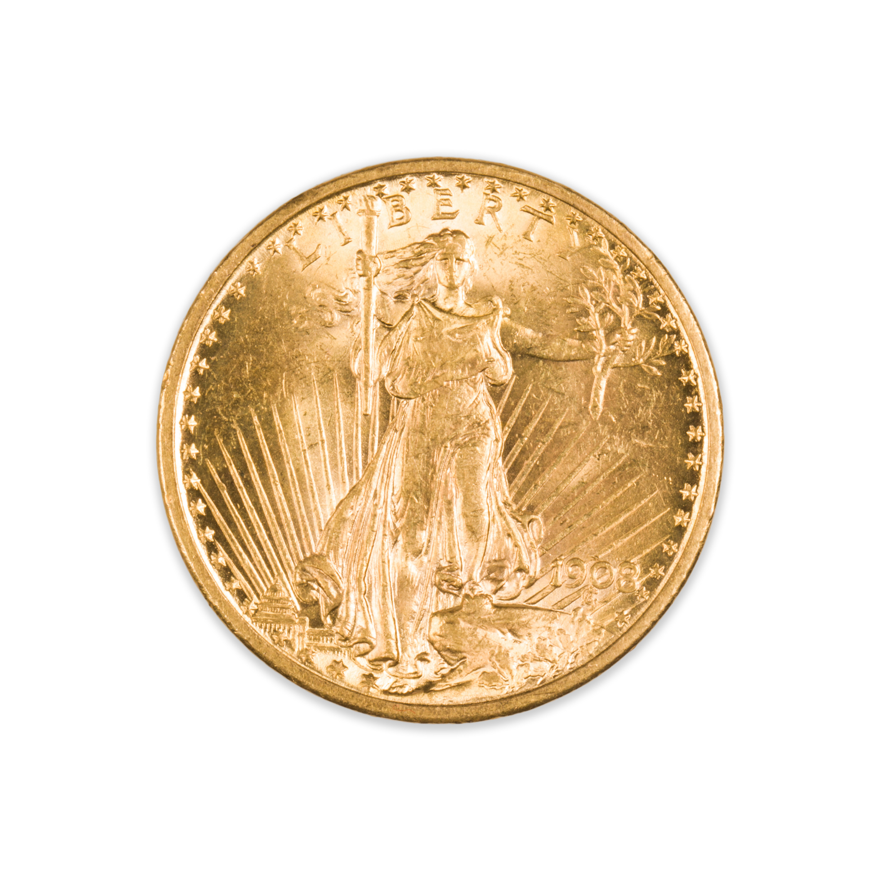 Appraisal: P GOLD LIBERTY DOUBLE EAGLE COIN P Gold Liberty Double