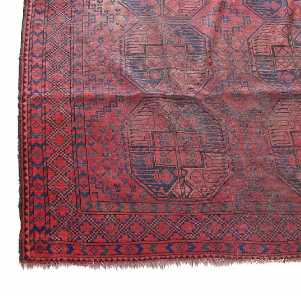 Appraisal: An Afghan Qashq'ai rug size approximately ft in x ft