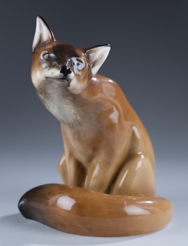 Appraisal: Royal Doulton Seated Fox Royal Doulton Seated Fox HN Modeled