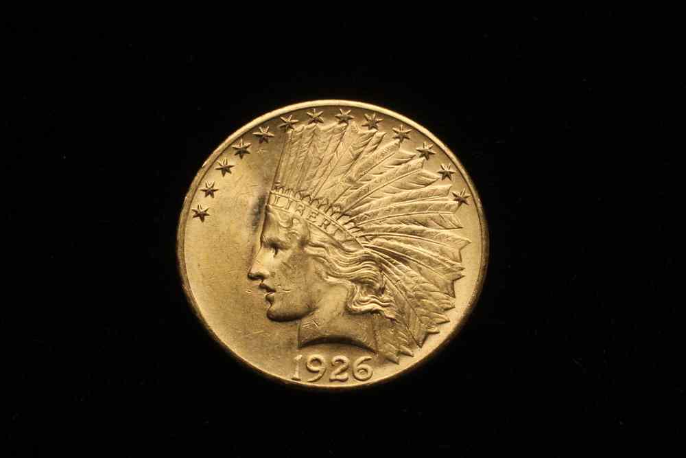 Appraisal: COIN - Indian Head gold coin From a vaulted private