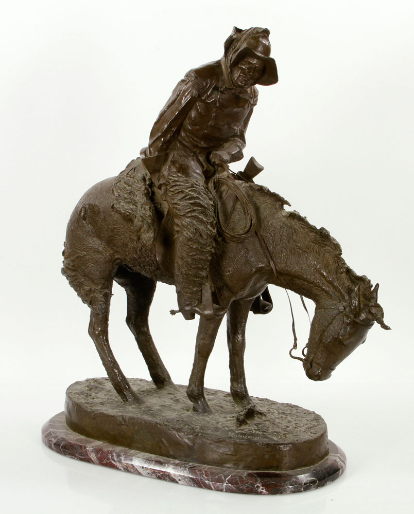 Appraisal: - After Remington The Northern Bronze American Frederic Remington After