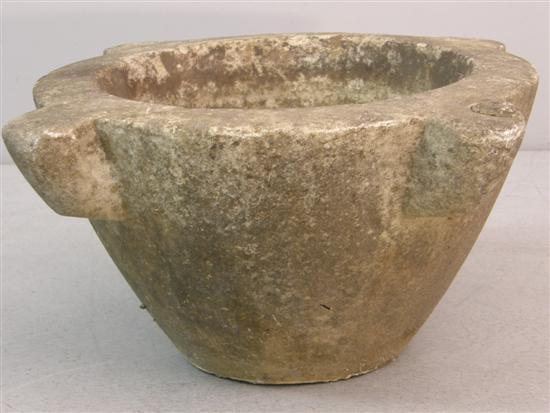 Appraisal: Apothecaries marble mortar Diameter h in