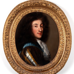 Appraisal: Manner of Pierre Mignard French - Le Comte oil on