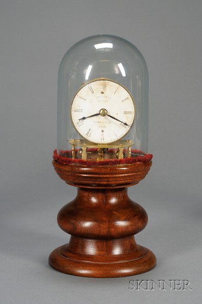 Appraisal: Candlestand Clock by Terry Ville Manufacturing Company Terryville Connecticut c