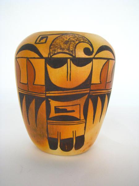 Appraisal: Signed Hopi Polychrome Vase by Mary Ami Hopi born ''