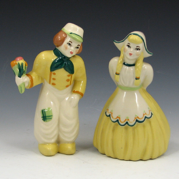 Appraisal: Ceramic Arts Studio Dutch Love Couple - Mint Pair of