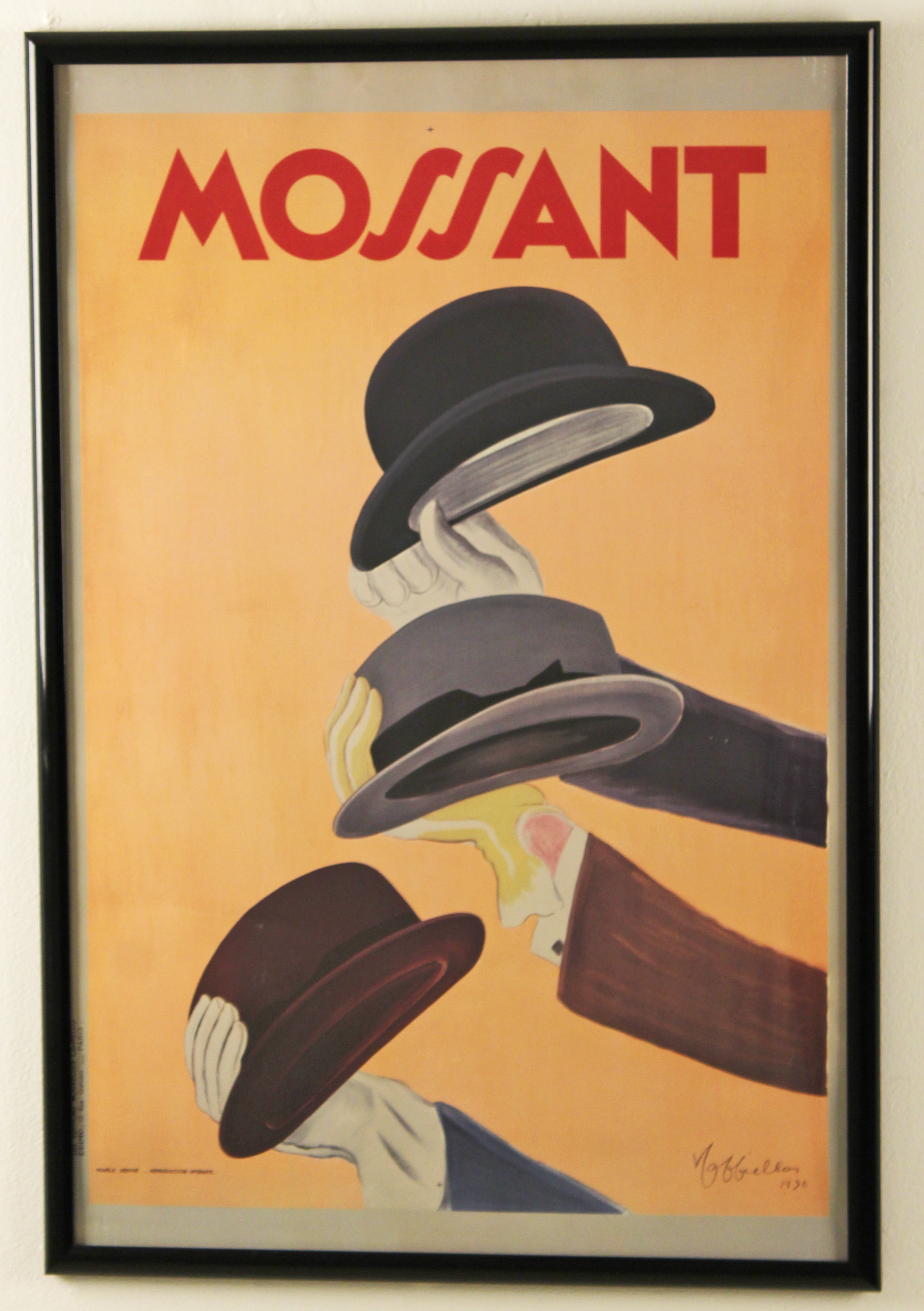 Appraisal: LEONETTO CAPPIELLO MOSSANT Leonetto Cappiello French - Mossant color lithograph