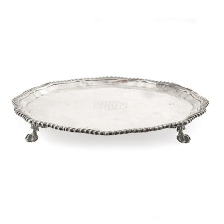 Appraisal: Late Victorian Silver Salver Estimate -